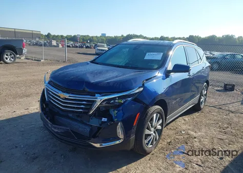 2022 Chevrolet Equinox Awd Premier из США, поврежденный, VIN 3GNAXXEV0NS229430
